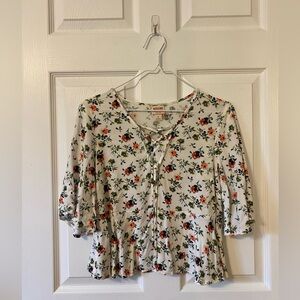 Mossimo Boho Floral Shirt
